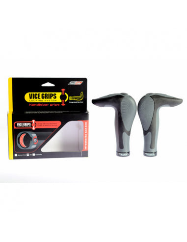 Endzone Par Puños con Suplemento Vice Grip 3d Gris 138mm - ENDZONE | ARS Bike Parts