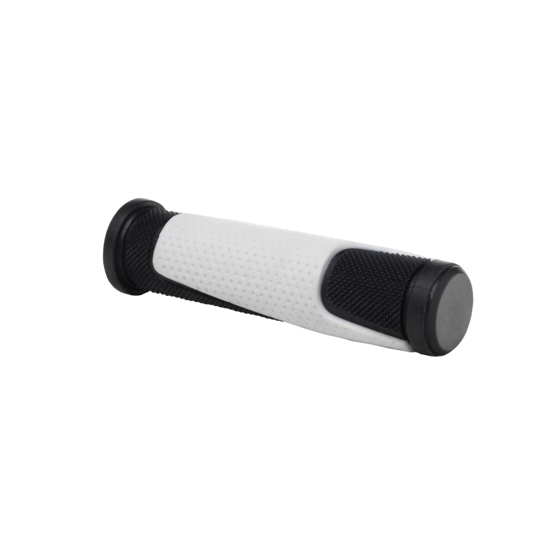 Par Puños Double D 125mm Negro-Blanco WAG - WAG | ARS Bike Parts