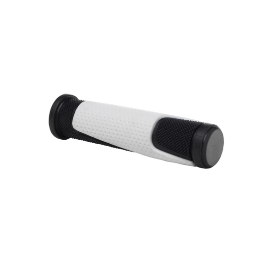 Par Puños Double D 125mm Negro-Blanco WAG - WAG | ARS Bike Parts