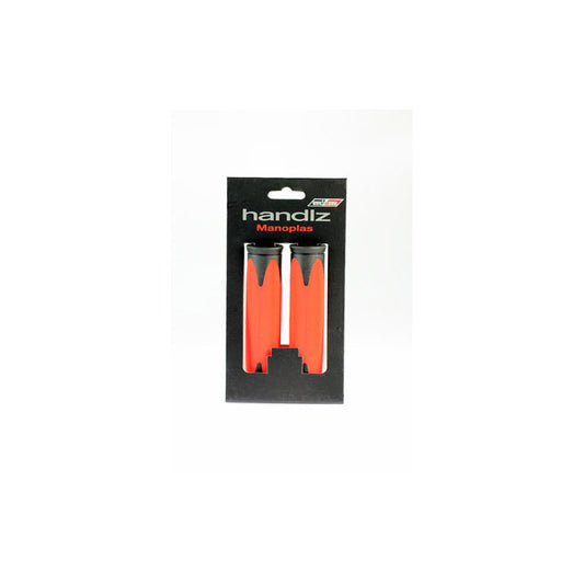 Par Puños Endzone Doble Densidad Negro/rojo - ARS Bike Parts | ARS Bike Parts