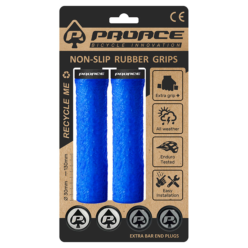 Par Puños Proace Antideslizantes Enduro Azul (luck On) - PROACE | ARS Bike Parts