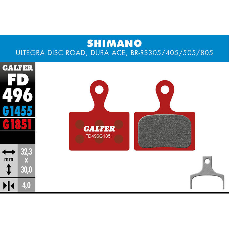 GALFER Bike Pastillas Fd Adv Sh Ultegra Road-XTR GALFER - GALFER BIKE | ARS Bike Parts