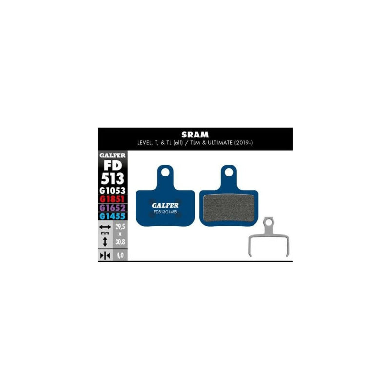 GALFER Bike Pastillas Fd Adv SRAM Level, T, Tl GALFER - GALFER BIKE | ARS Bike Parts