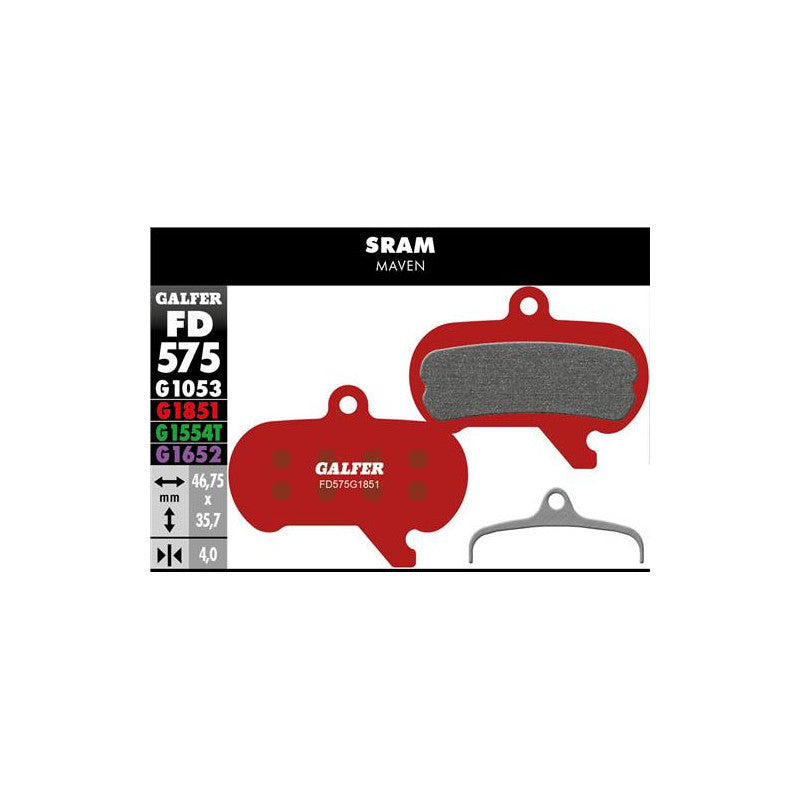 Pastillas de Freno Galfer FD Adv SRAM Maven 2024 - ARS Bike
