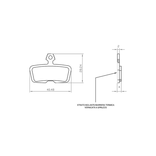Pastillas Fd SRAM Code R E-BIKE WAG - WAG | ARS Bike Parts