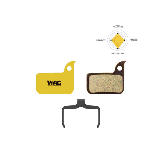 Pastillas Fd SRAM Red 22 Organica WAG - WAG | ARS Bike Parts