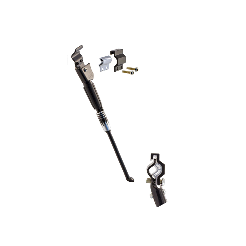 Pata de Cabra Lateral Alu Regulable 24-28 Vaina Negra WAG - WAG | ARS Bike Parts