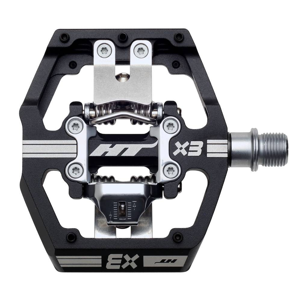 Pedales Descenso-Enduro HT X3 (negros)