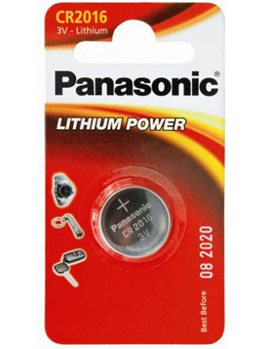 Pila cr2016 Panasonic (unidad) - PANASONIC | ARS Bike Parts