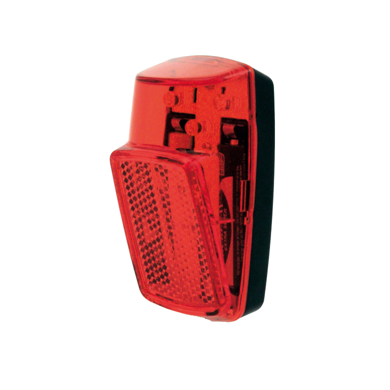 Easy Piloto Trasero a Pilas al Guardabarros, 3 Leds Oem - EASY | ARS Bike Parts
