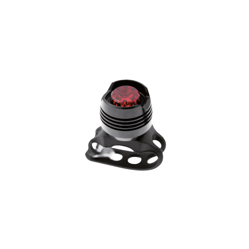 Piloto Trasero Metal, Pilas Incluidas, Negro WAG - WAG | ARS Bike Parts