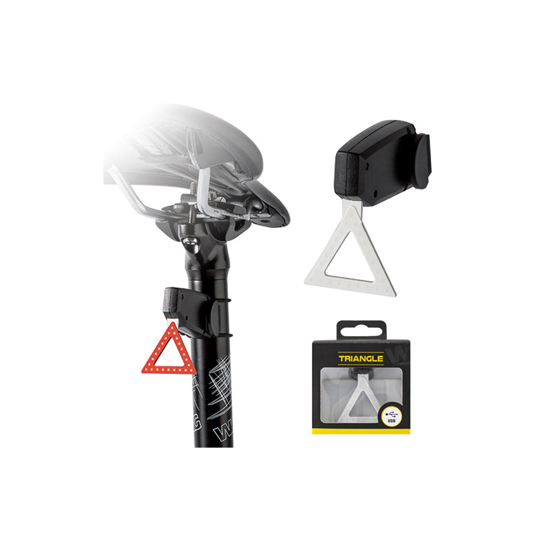 Piloto Trasero Triangle LED Cob Luz Roja WAG - WAG | ARS Bike Parts