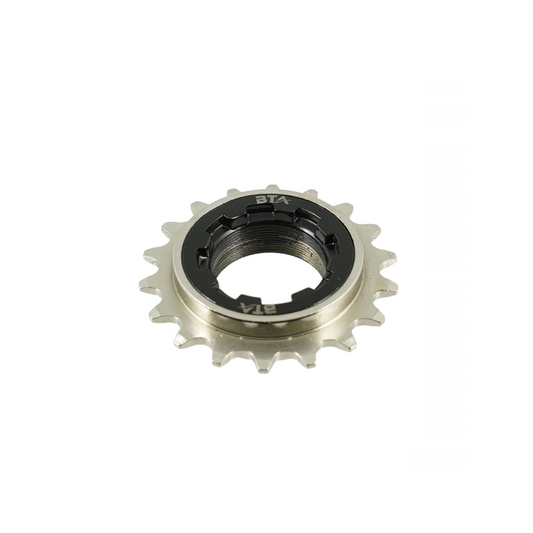 Piñon 18d 1-2 x1-8 Cromado-Negro 1v WAG Libre - WAG | ARS Bike Parts