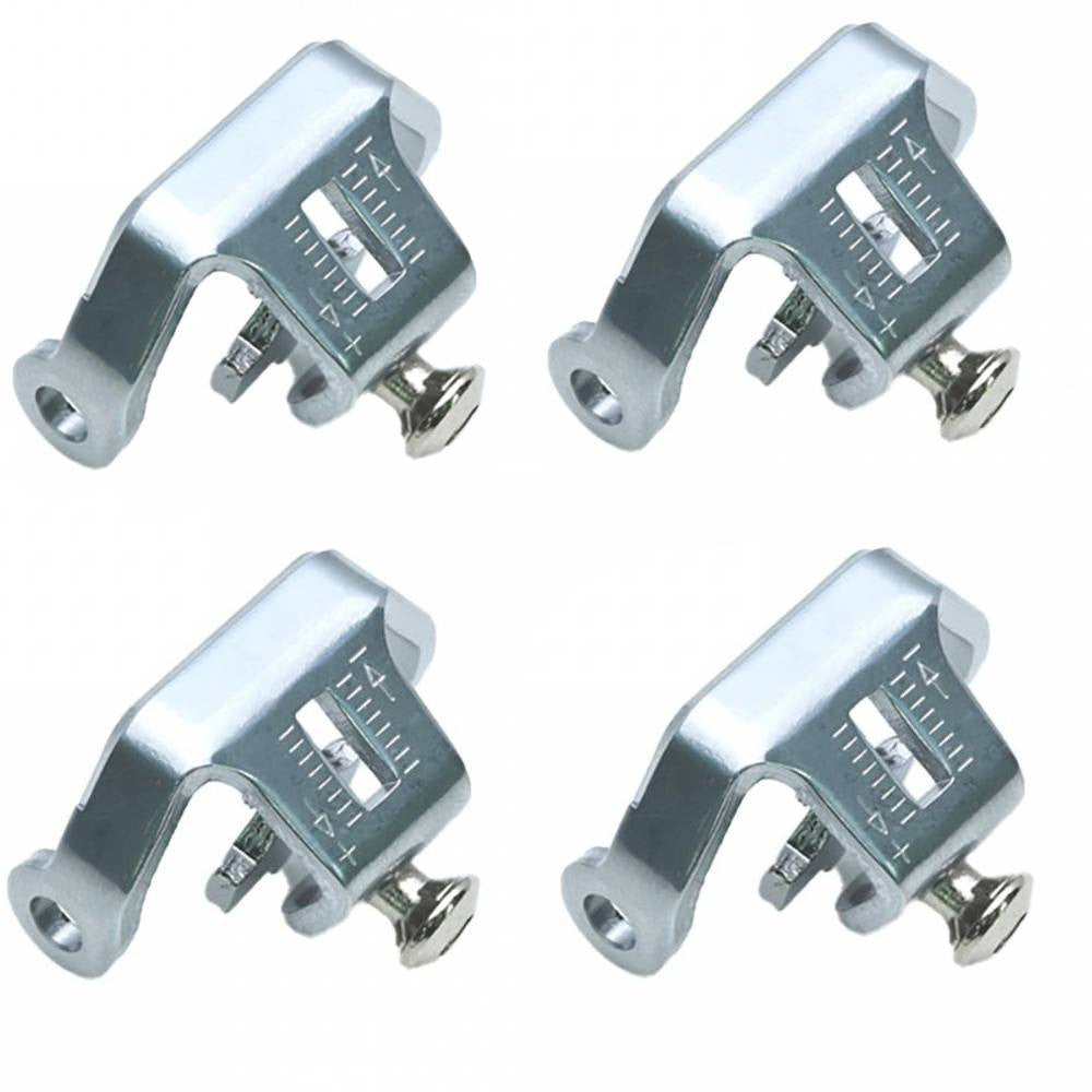 HT Components Placas Fijación Cala Pedales HT M2, T1, T2, T2-SX (plata) - HT Components | ARS Bike Parts
