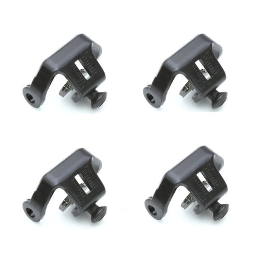 HT Components Placas Fijación Cala Pedales HT T2 (negras) - HT Components | ARS Bike Parts