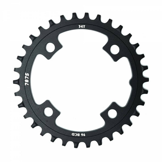 Plato 34d Sunrace Alu Bcd 96mm 4 Brazos 1x11-12v