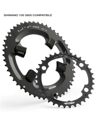Plato 46d Miche (compatible 5800) Utg 11v Negro - MICHE | ARS Bike Parts