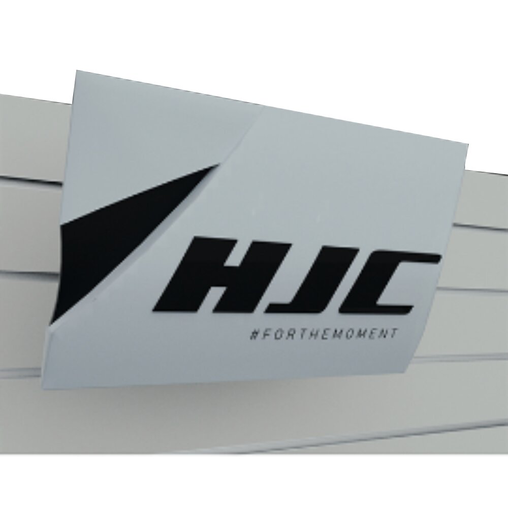 Porta Logo + Logo HJC para Mostrador - HJC | ARS Bike Parts