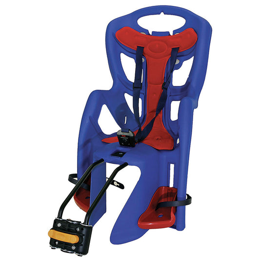 Portabebe Trasero Light B Azul-Rojo Al Cuadro
