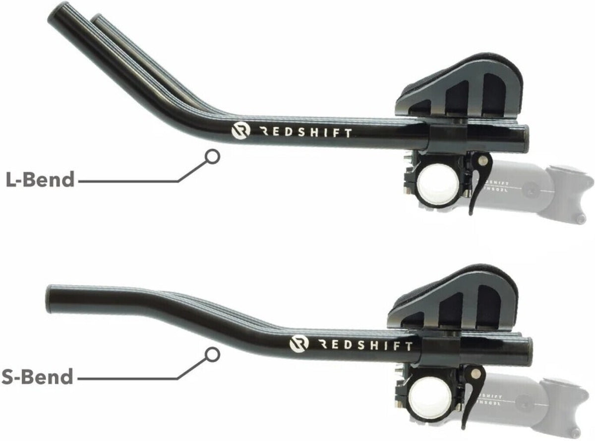 Acoples De Manillar Redshift Quick Release Aluminio Curvatura S (s-Bend)