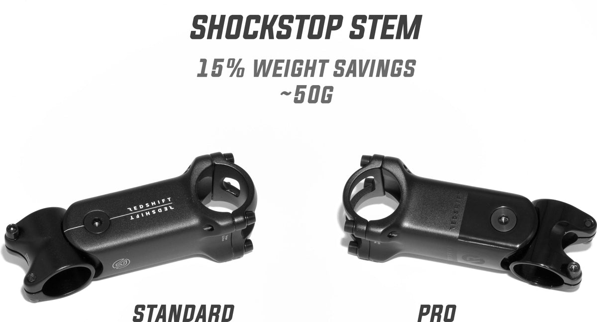 Redshift Stem Shockstop Pro, 80 Mm 1 1/8", 6° Black