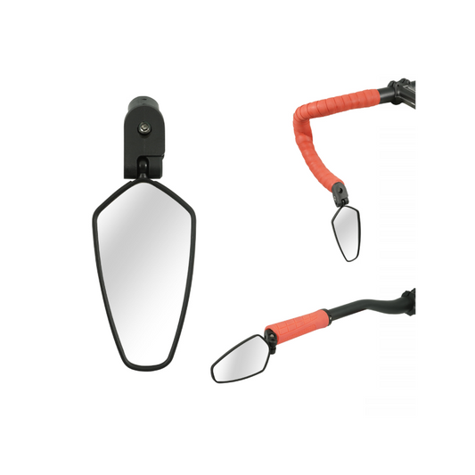 Retrovisor Race con Tornillo Expansor Negro WAG - WAG | ARS Bike Parts