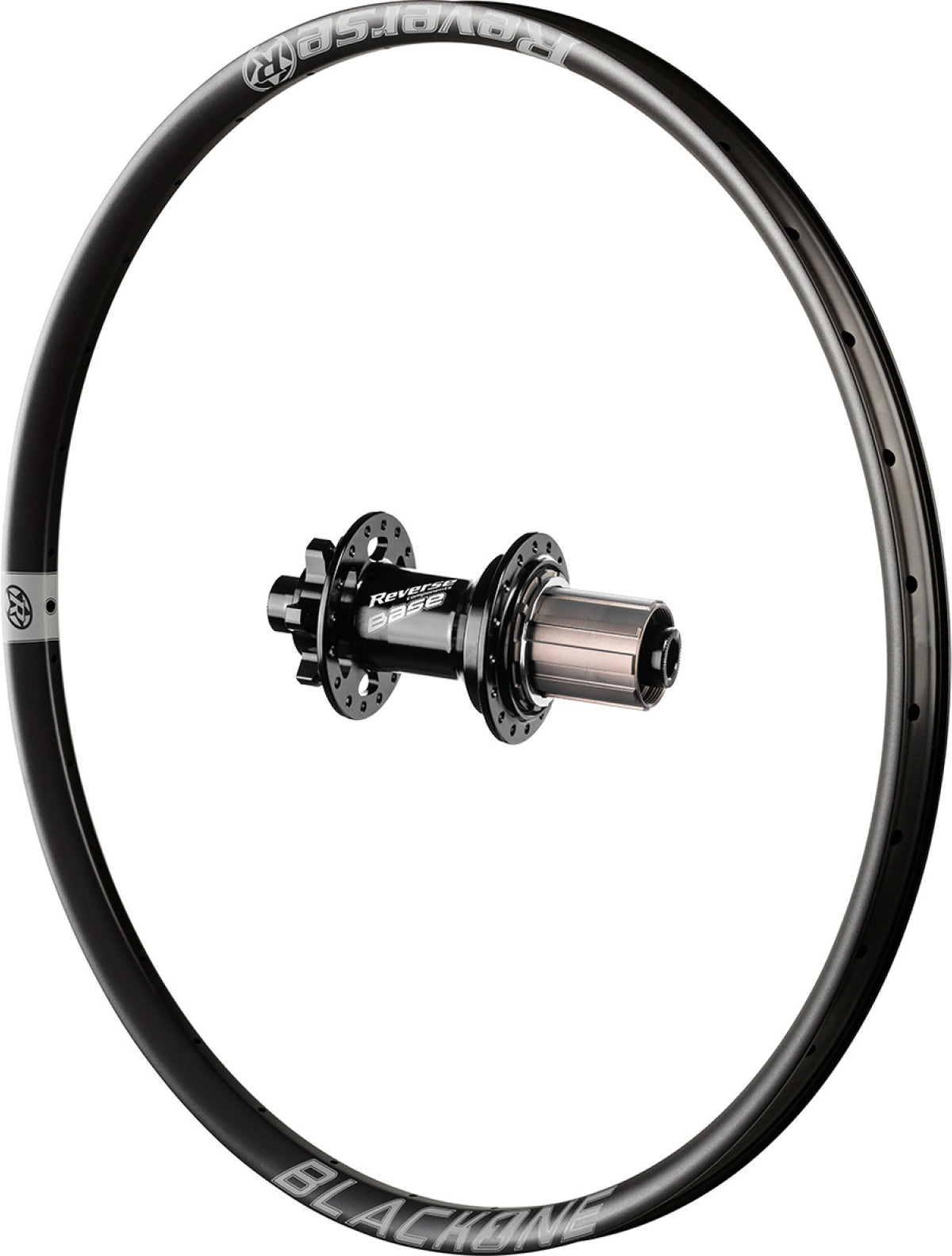 Rueda Trasera Reverse Black One, Shimano Ms Plata, Buje Base 27,5", Boost 148x12 Mm