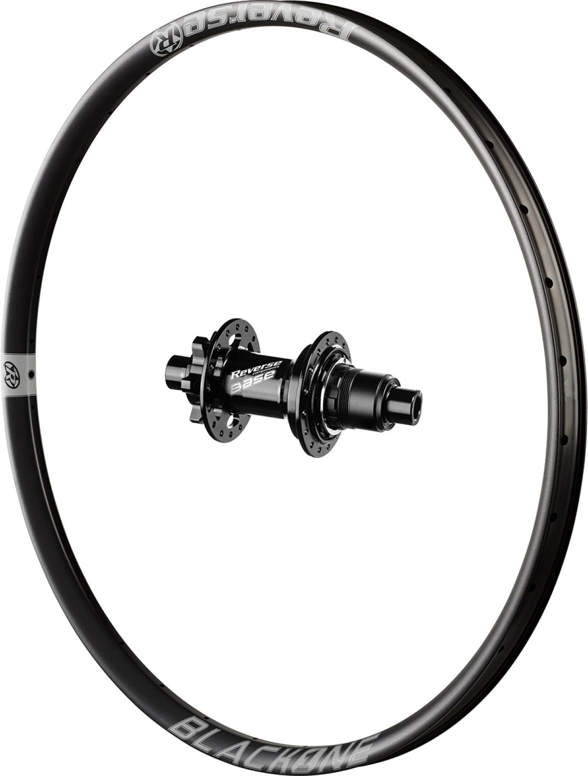 Rueda Trasera Reverse Black One, Shimano Ms Plata, Buje Base 27,5", Boost 148x12 Mm