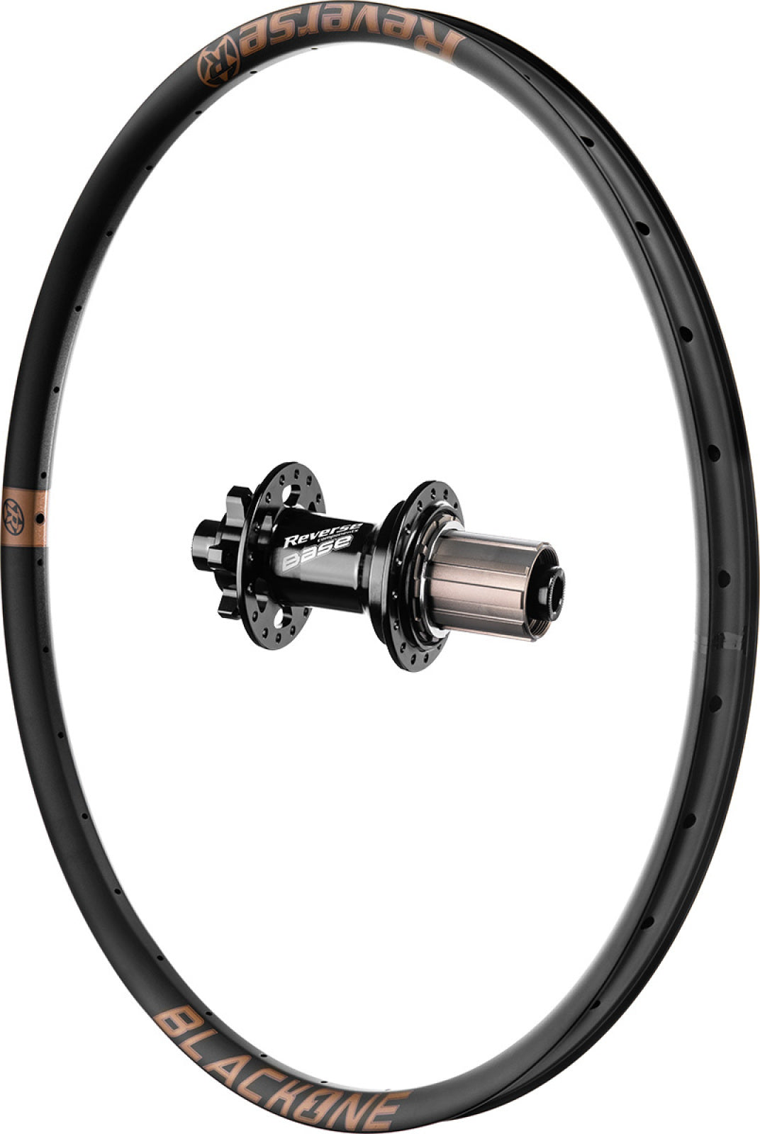 Rueda Trasera Reverse Black One, Shimano Ms Plata, Buje Base 27,5", Boost 148x12 Mm