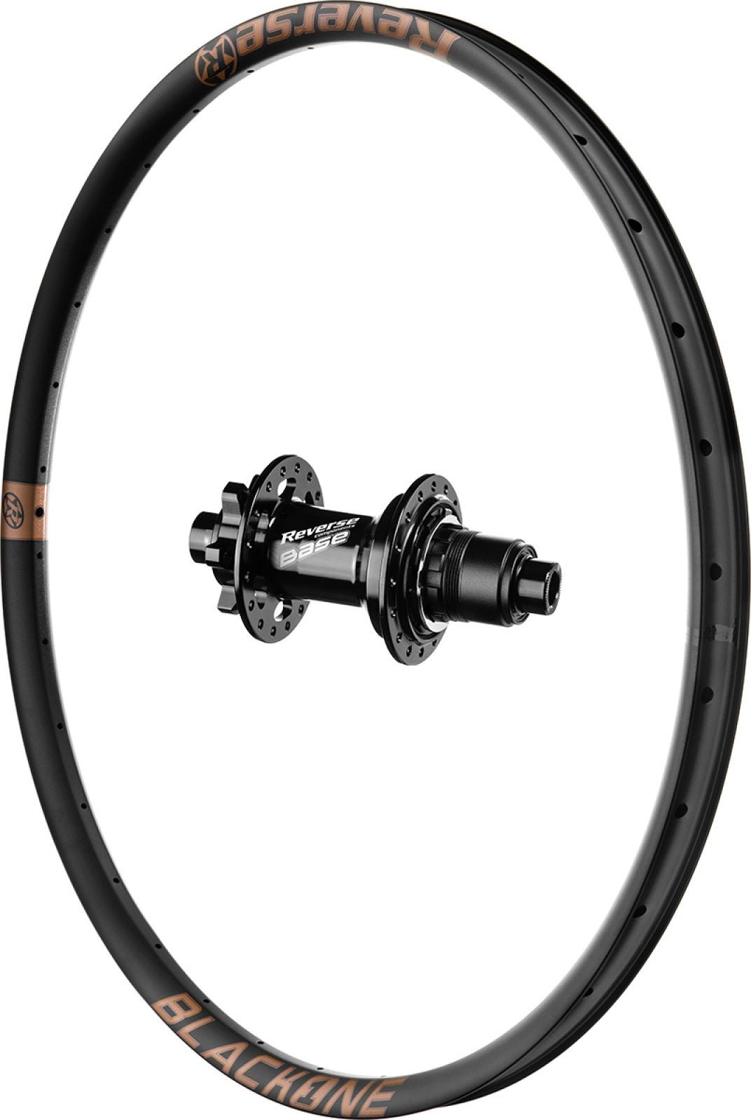 Rueda Trasera Reverse Black One, Shimano Ms Plata, Buje Base 27,5", Boost 148x12 Mm
