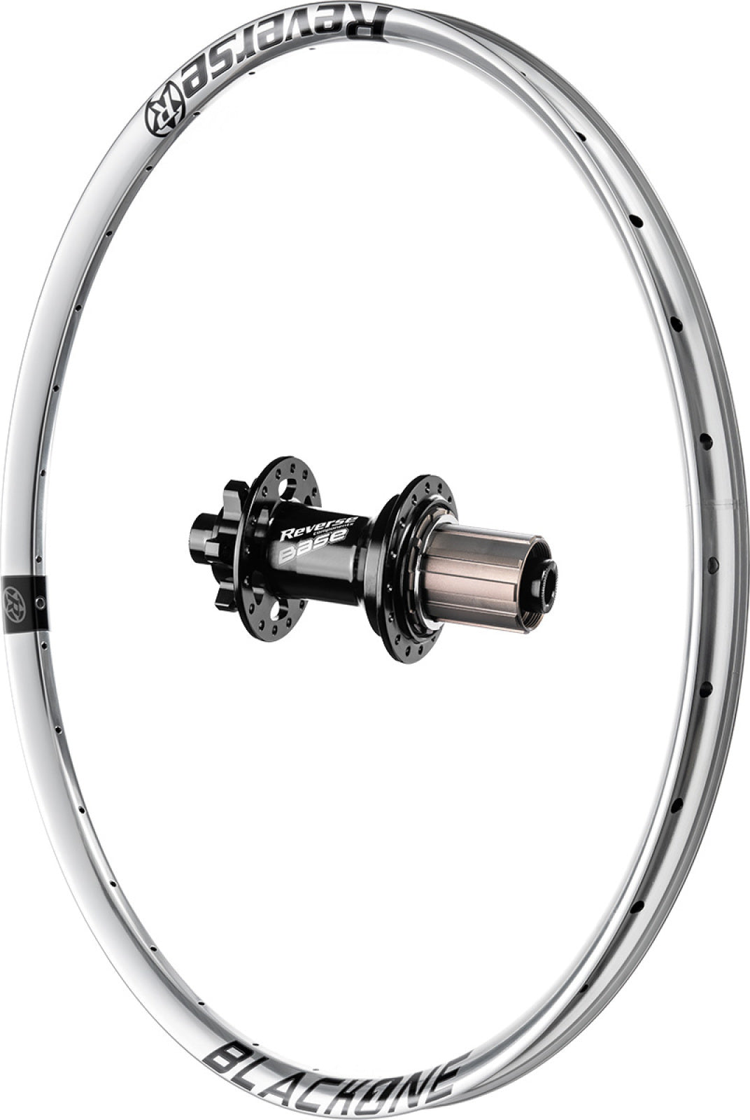 Rueda Trasera Reverse Black One, Shimano Ms Plata, Buje Base 27,5", Boost 148x12 Mm