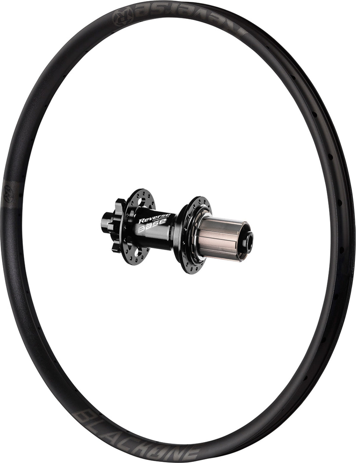 Rueda Trasera Reverse Black One, Shimano Ms Plata, Buje Base 27,5", Boost 148x12 Mm