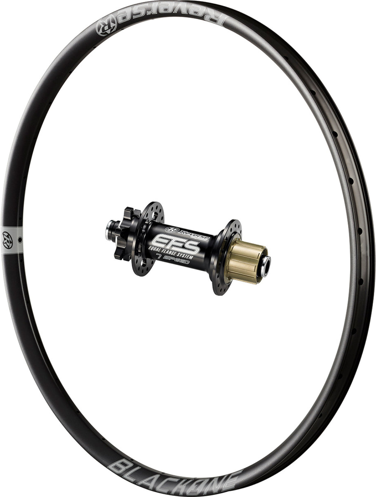 Rueda Trasera Reverse Black One, Shimano Ms Plata, Buje Base 27,5", Boost 148x12 Mm