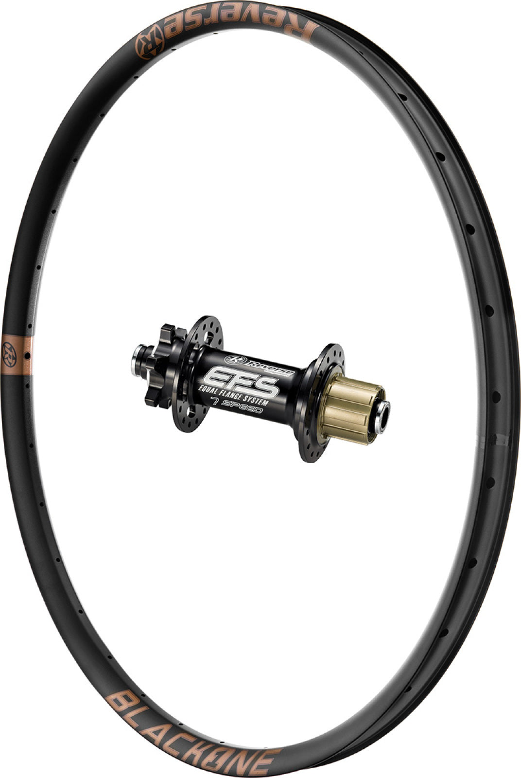 Rueda Trasera Reverse Black One, Shimano Ms Plata, Buje Base 27,5", Boost 148x12 Mm