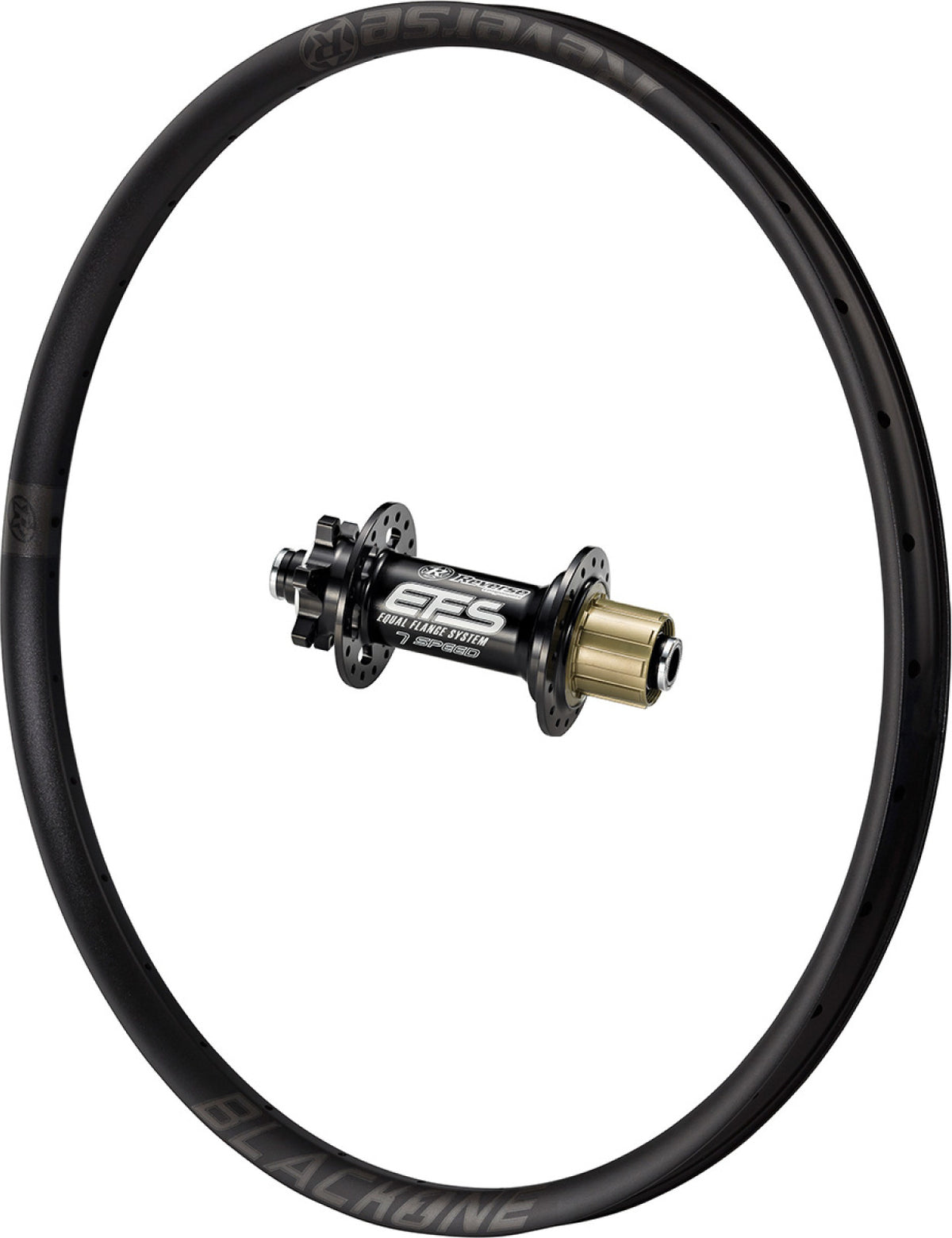 Rueda Trasera Reverse Black One, Shimano Ms Plata, Buje Base 27,5", Boost 148x12 Mm
