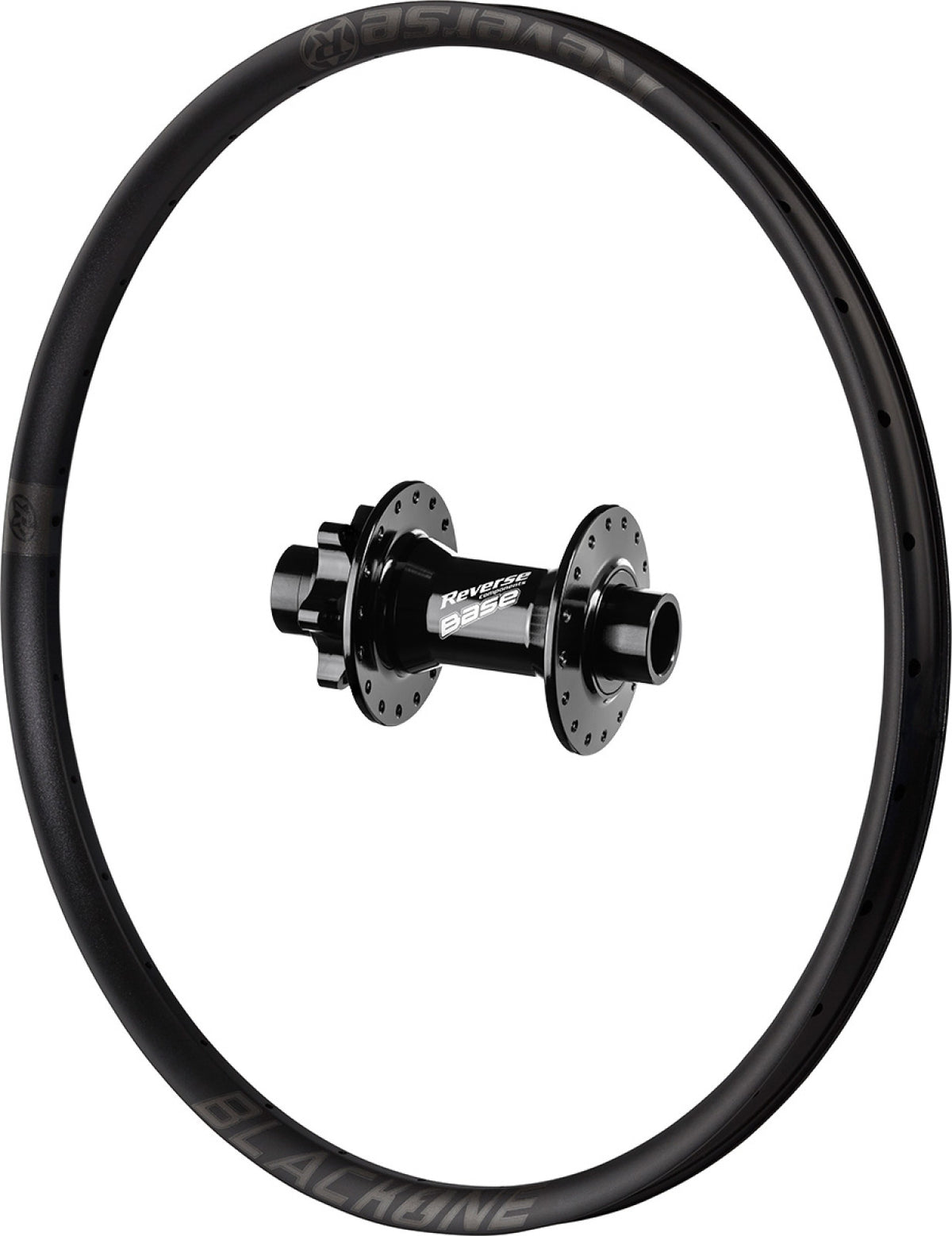 Rueda Trasera Reverse Black One, Shimano Ms Plata, Buje Base 27,5", Boost 148x12 Mm