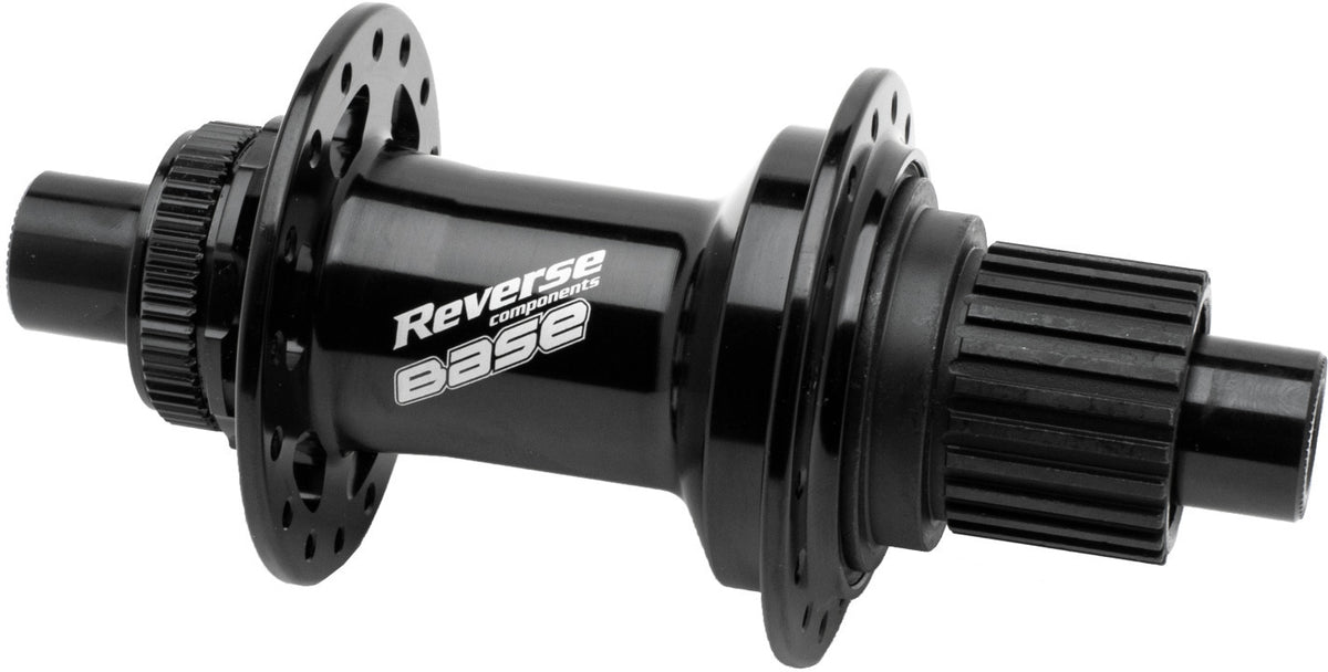 Buje Trasero Reverse Base Disc 32h 135/10+12mm (Negro) SRAM