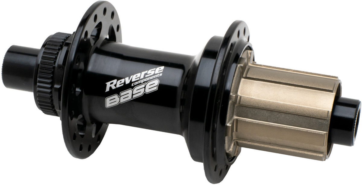 Buje Trasero Reverse Base Disc 32h 135/10+12mm (Negro) SRAM