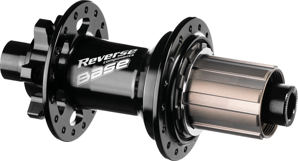 Buje Trasero Reverse Base Disc 32h 135/10+12mm (Negro) SRAM