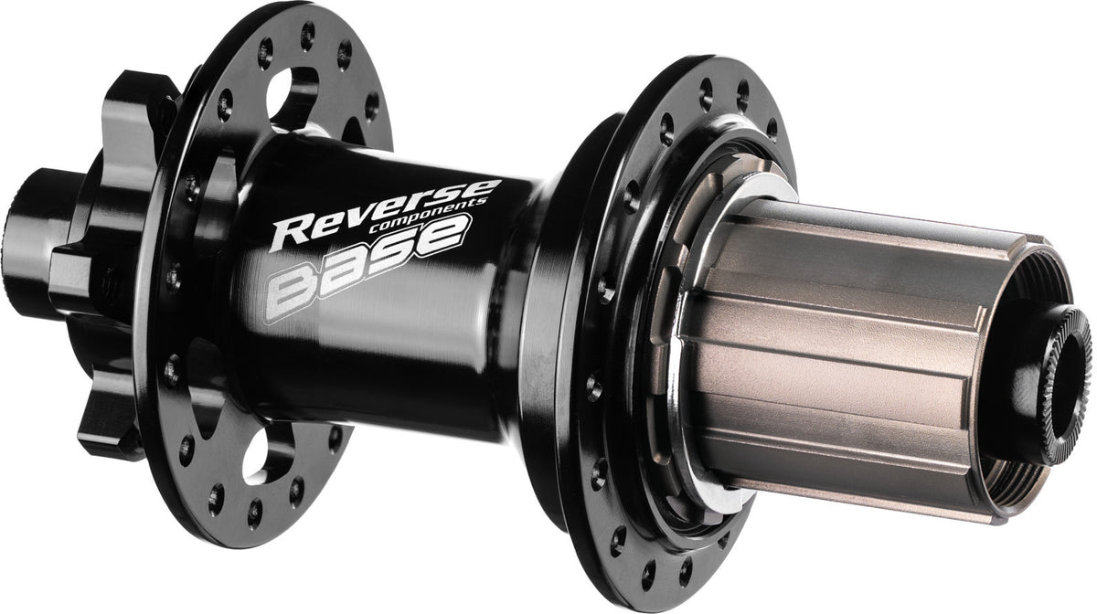 Buje Trasero Reverse Base Disc 32h 135/10+12mm (Negro) SRAM