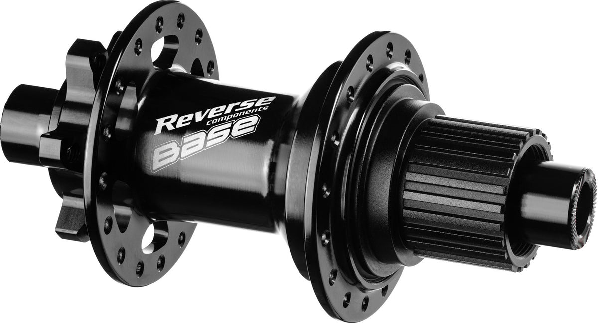 Buje Trasero Reverse Base Disc 32h 135/10+12mm (Negro) SRAM