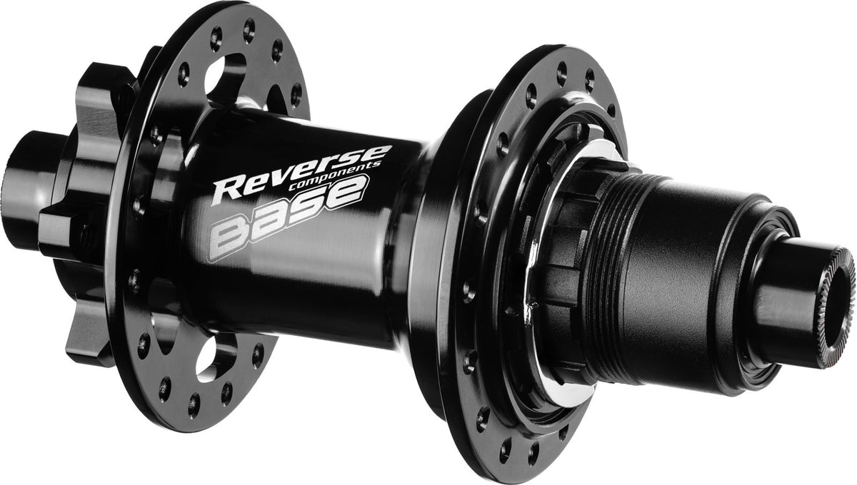 Buje Trasero Reverse Base Disc 32h 135/10+12mm (Negro) SRAM