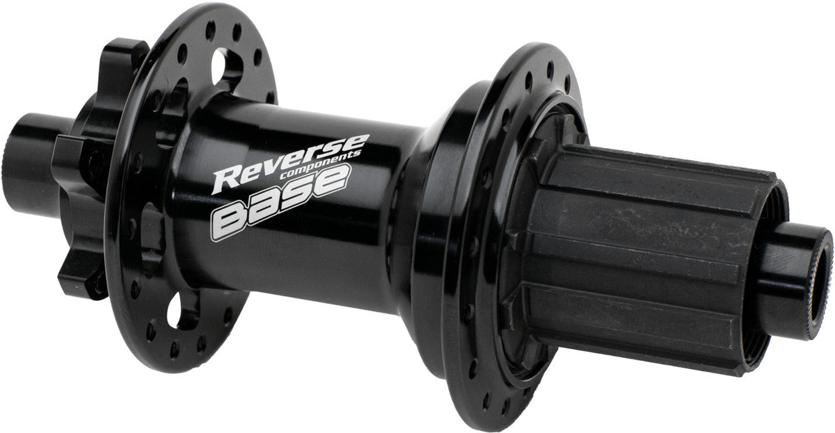 Buje Trasero Reverse Base Disc 32h 135/10+12mm (Negro) SRAM