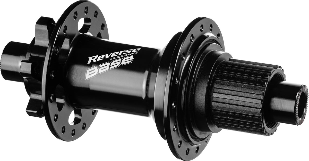 Buje Trasero Reverse Base Disc 32h 135/10+12mm (Negro) SRAM