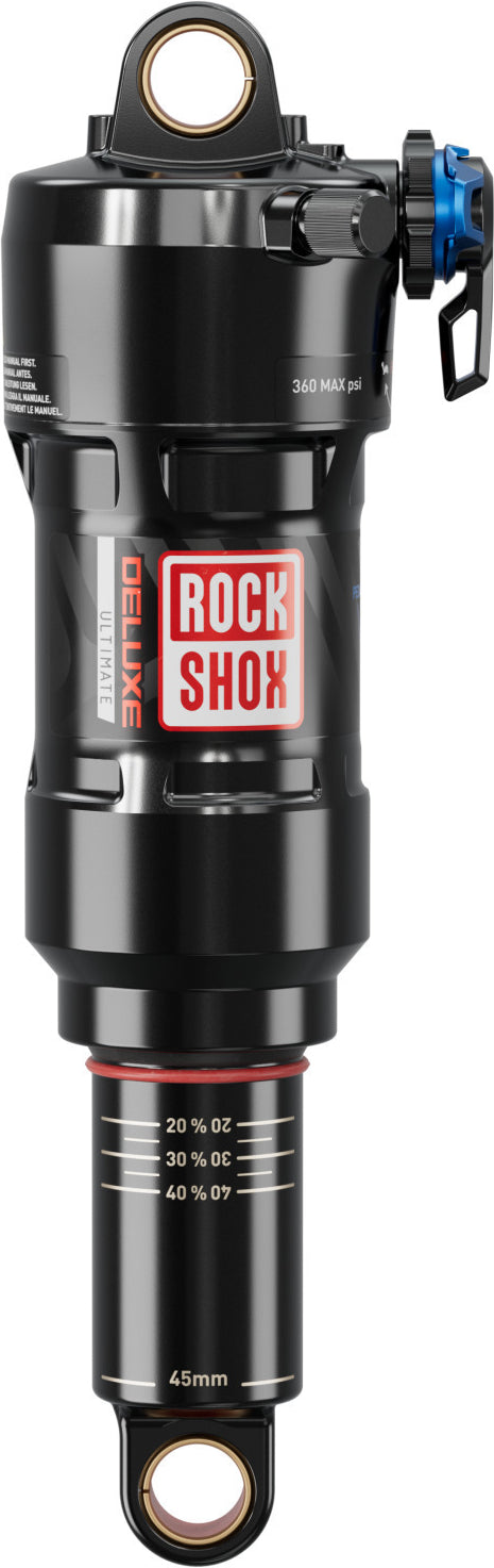 Rockshox Deluxe Ultimate Rct 230x65, Linear XL Reb55/Comp30, Standard/Standard