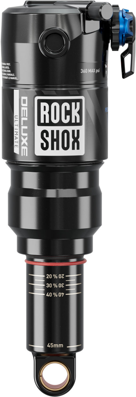 Rockshox Deluxe Ultimate Rct 230x65, Linear XL Reb55/Comp30, Standard/Standard