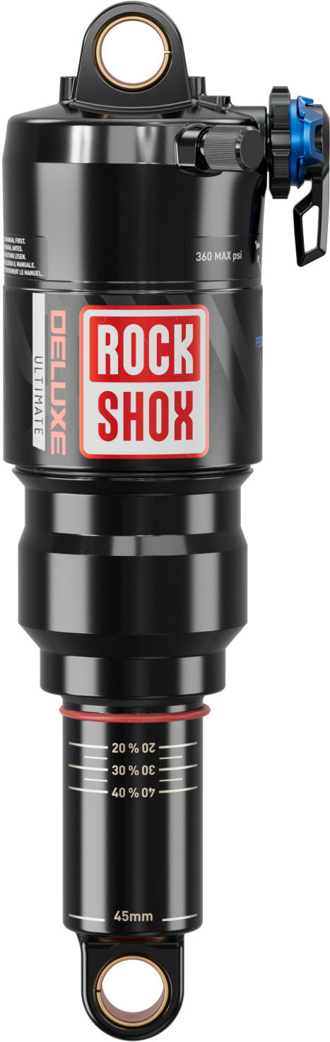 Rockshox Deluxe Ultimate Rct 230x65, Linear XL Reb55/Comp30, Standard/Standard