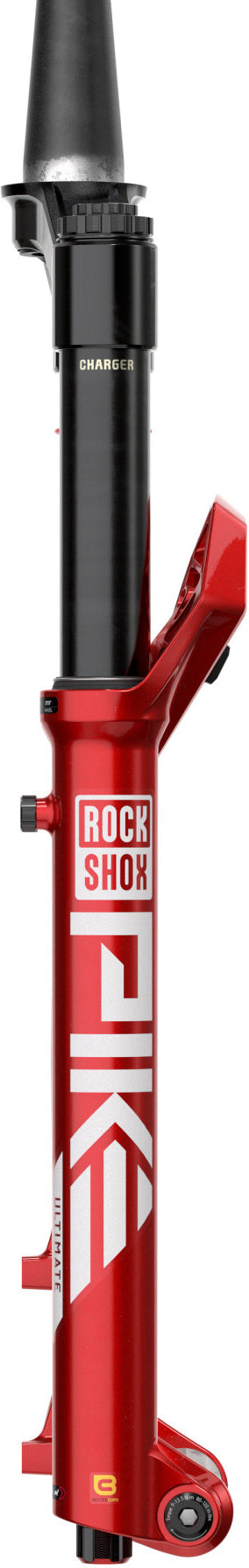 Horquilla RockShox Pike Ultimate RC2 27,5" MY25 140mm, Negro, Disco, Cónica Offset 44mm, 15x110 (Boost)