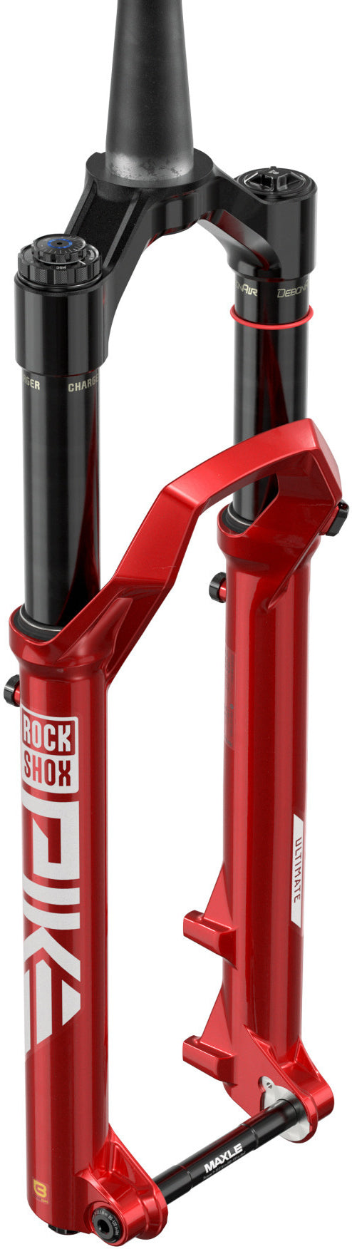 Horquilla RockShox Pike Ultimate RC2 27,5" MY25 140mm, Negro, Disco, Cónica Offset 44mm, 15x110 (Boost)