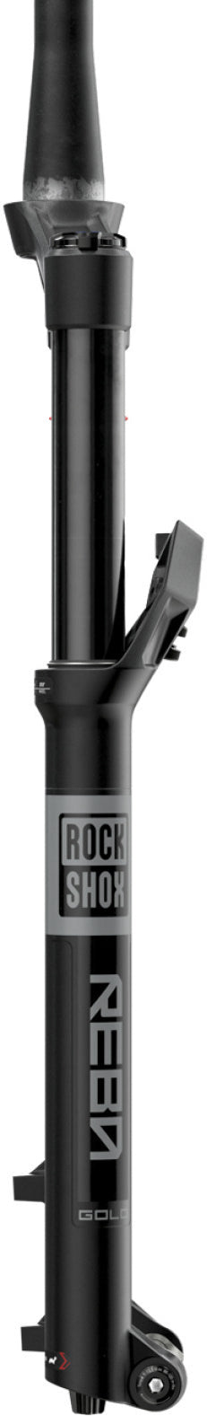 Rockshox Reba Gold Isolator 29" 3p 100mm, Schwarz, Konisch, Crown 44mm Offset, 15x110 (boost)